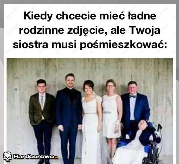 Ładne rodzinne zdjęcie  - 1