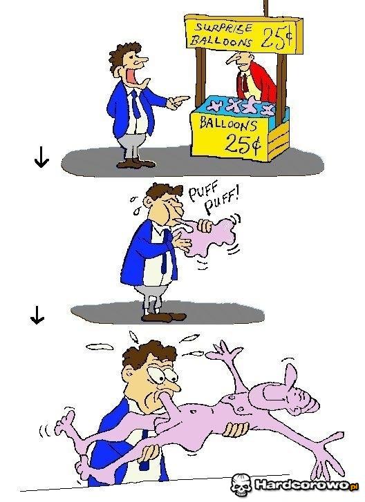 Balon niespodzianka - 1