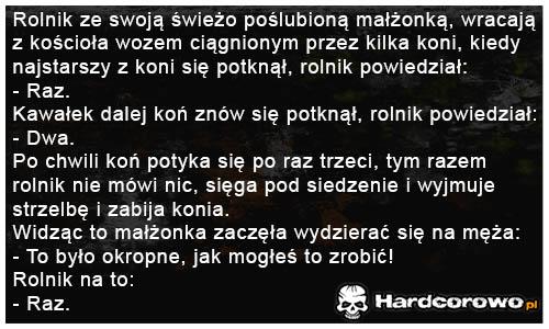 Rolnik ze swoją świeżo poślubioną małżonką - 1