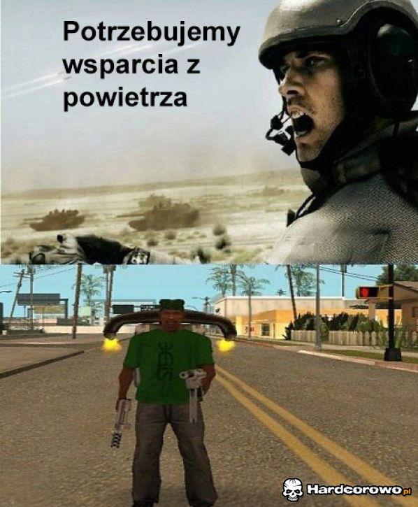 Wsparcie z powietrza - 1