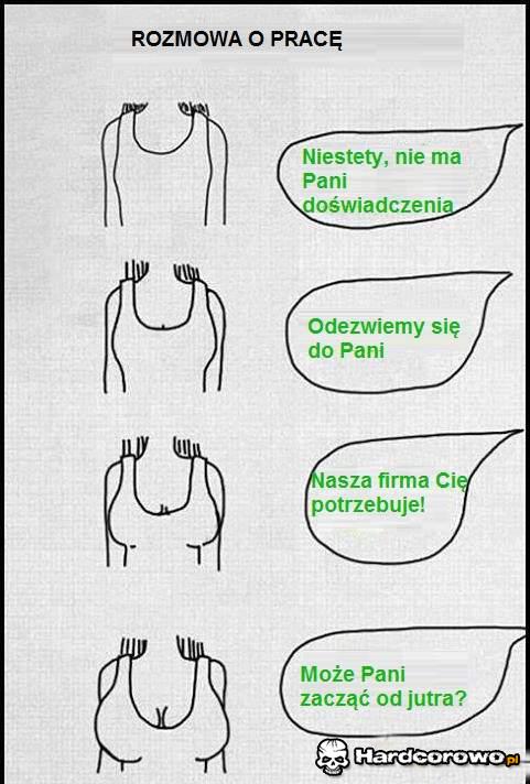 Rozmowa o pracę - 1