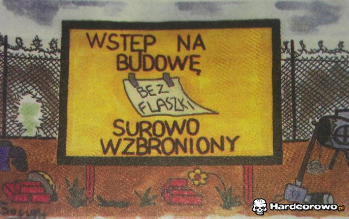 Informacja przed budową - 1