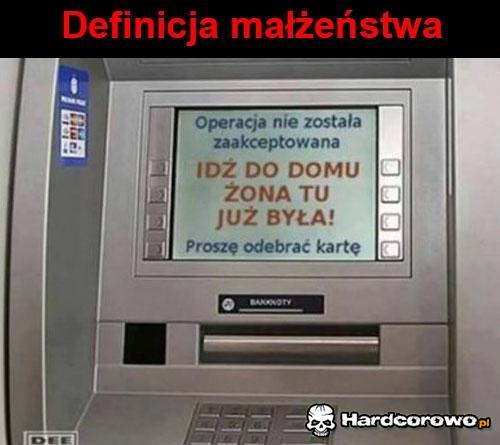 Definicja małżeństwa - 1