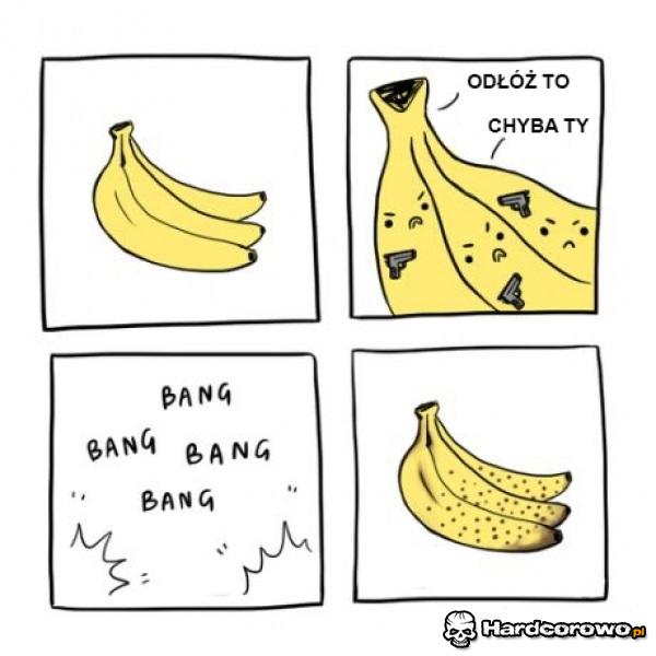 Banany pozostawione bez opieki - 1