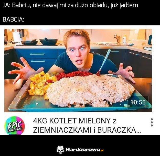 Nie za dużo obiadu - 1