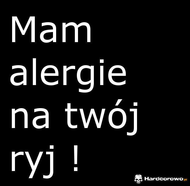 Alergia - 1