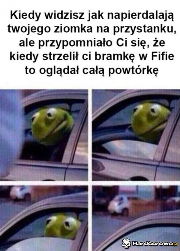 Wpierdol na przystanku - 1
