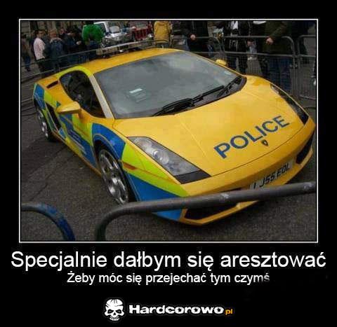 Policyjny radiowóz  - 1