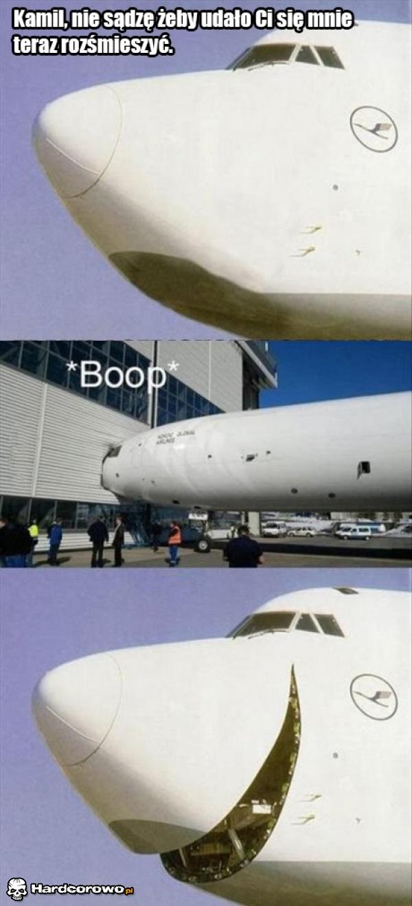 Rozśmieszony samolot - 1