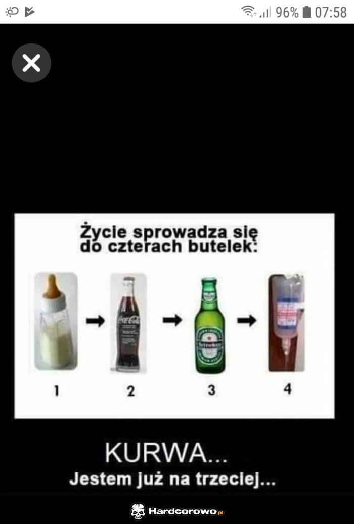 4 butelki życia - 1