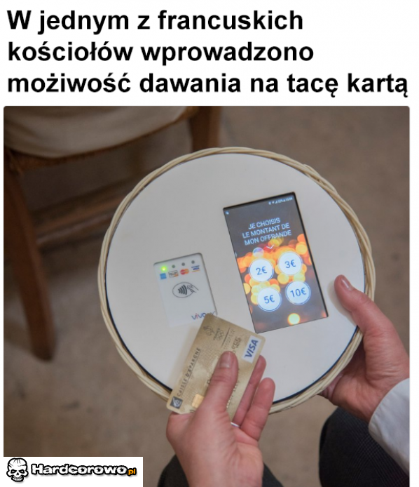 Dawanie na tace  - 1