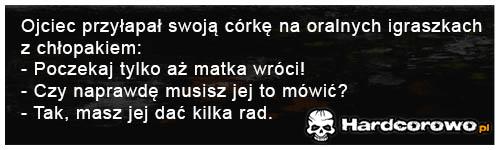 Ojciec przyłapał swoją córką na oralnych igraszkach - 1