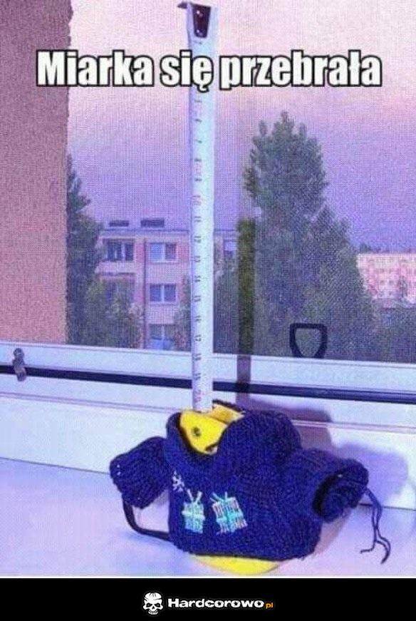 Miarka się przebrała - 1