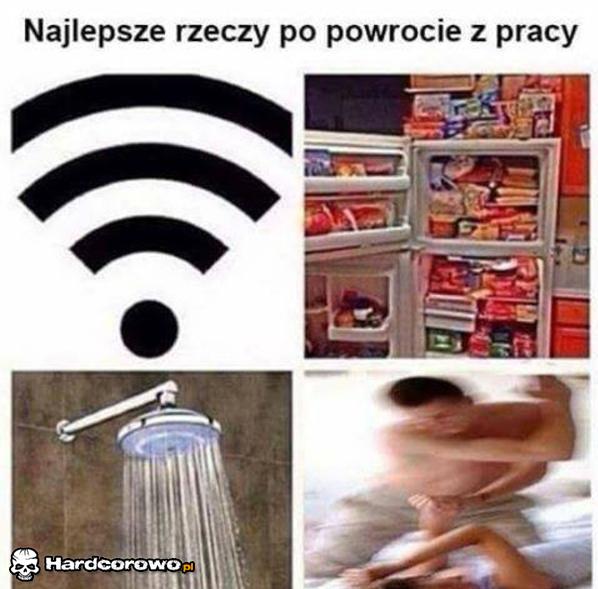 Najlepsze rzeczy po powrocie z pracy - 1