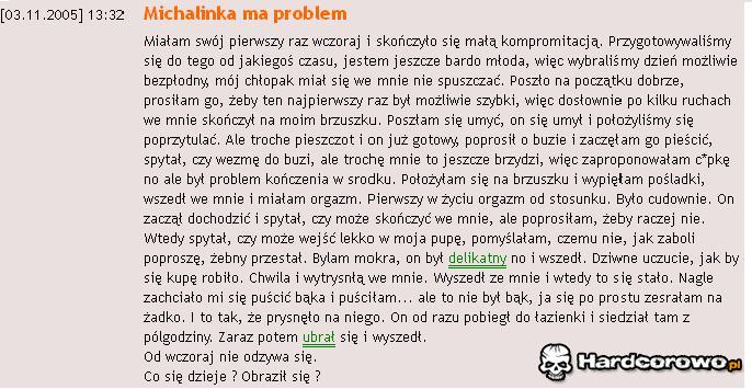 Michalinka ma problem - 1