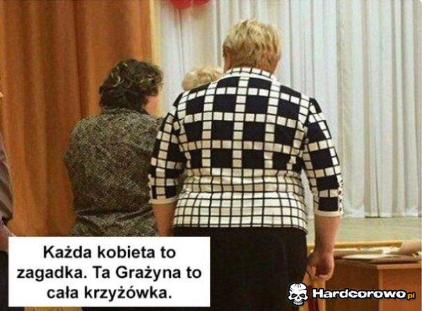 Grażyna, która jest krzyżówką - 1