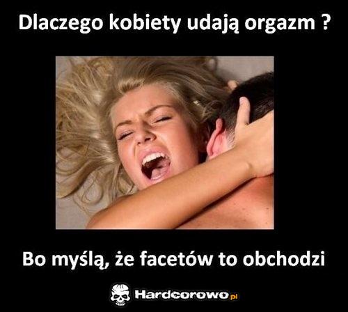 Dlaczego kobiety udają orgazm - 1
