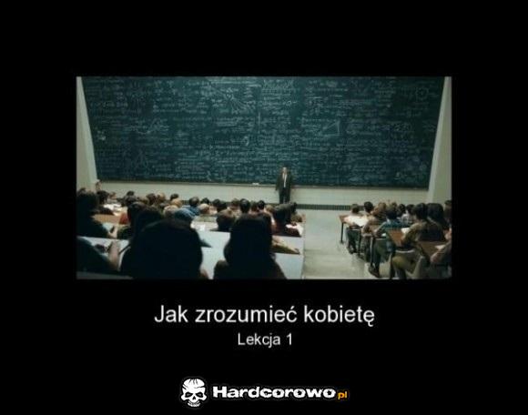 Jak zrozumieć kobietę - 1