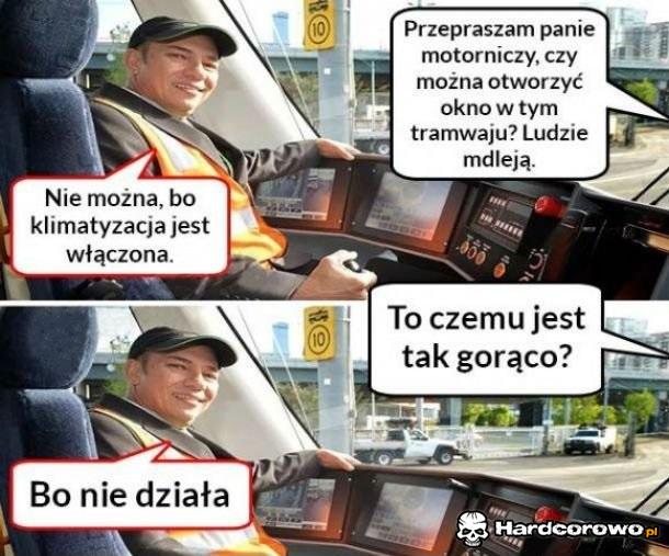 Typowa sytuacja w komunikacji miejskiej - 1