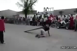 Motor kontra człowiek jako podstawka - 1