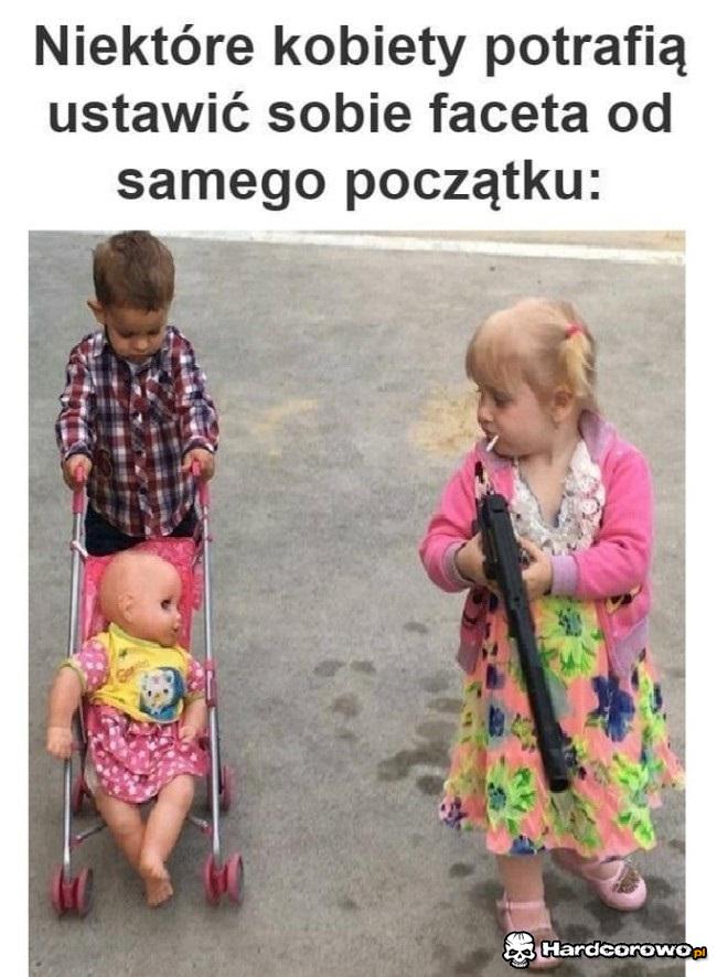 Niektóre kobiety potrafią ustawić sobie faceta - 1