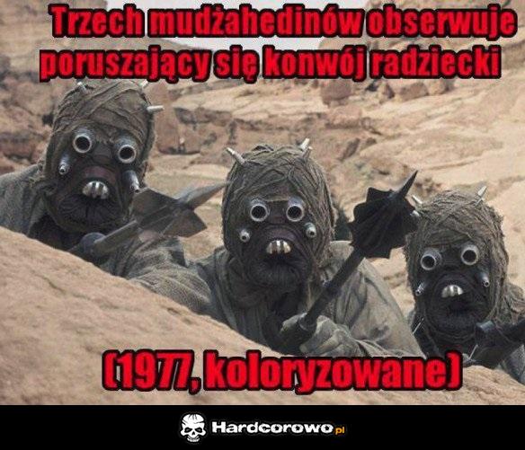 Talibowie obserwują konwój - 1
