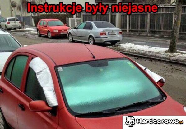 Instrukcje były niejasne - 1