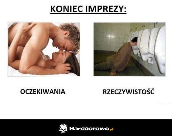 Koniec imprezy - 1