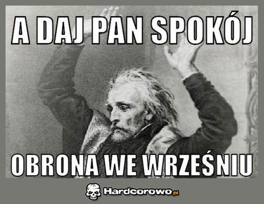 Obrona we wrześniu - 1