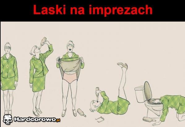 Laski na imprezach  - 1