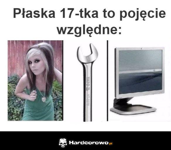Płaska siedemnastka - 1