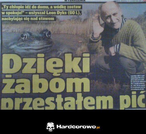Dzięki żabom przestał pić - 1