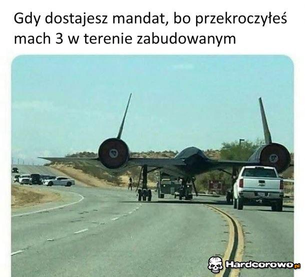No i będzie mandacik - 1