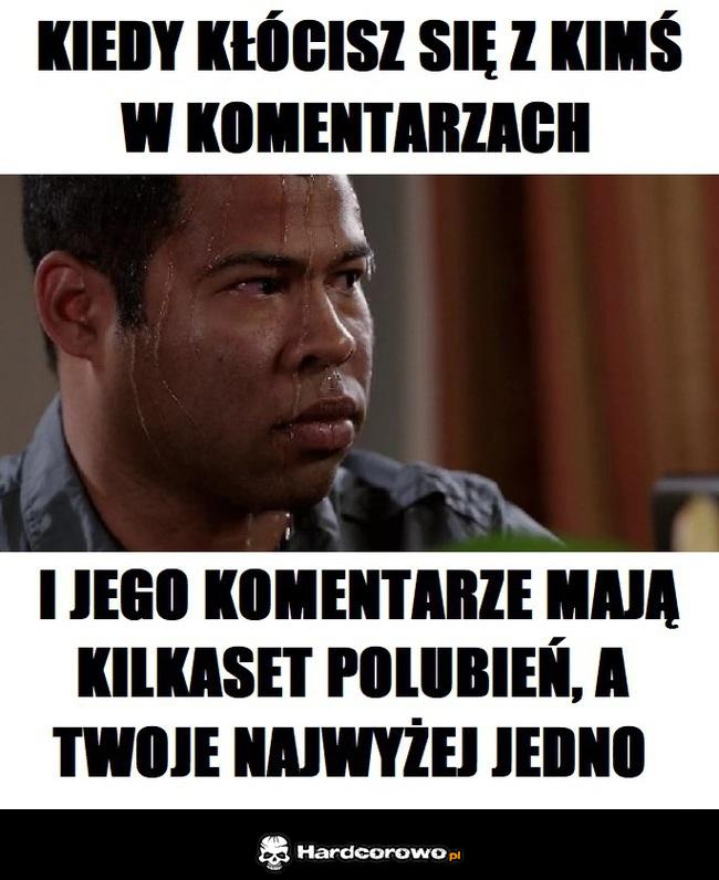 Komentarzowe kłótnie - 1
