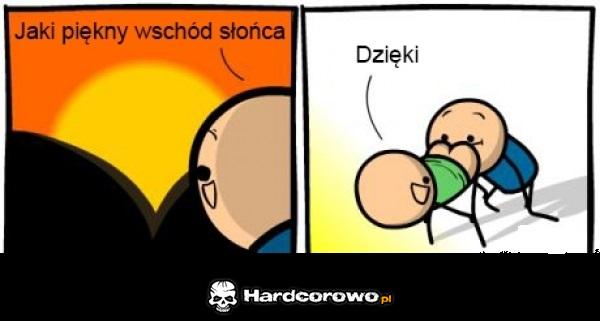 Wschód słońca - 1