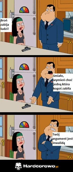 Broń zabija ludzi  - 1