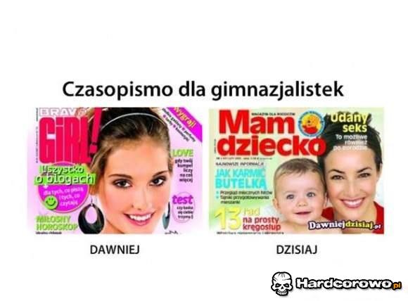 Czasopismo dla gimnazjalistek - 1