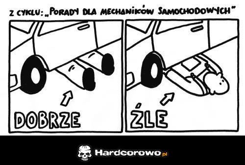 Porady dla początkujących mechaników - 1
