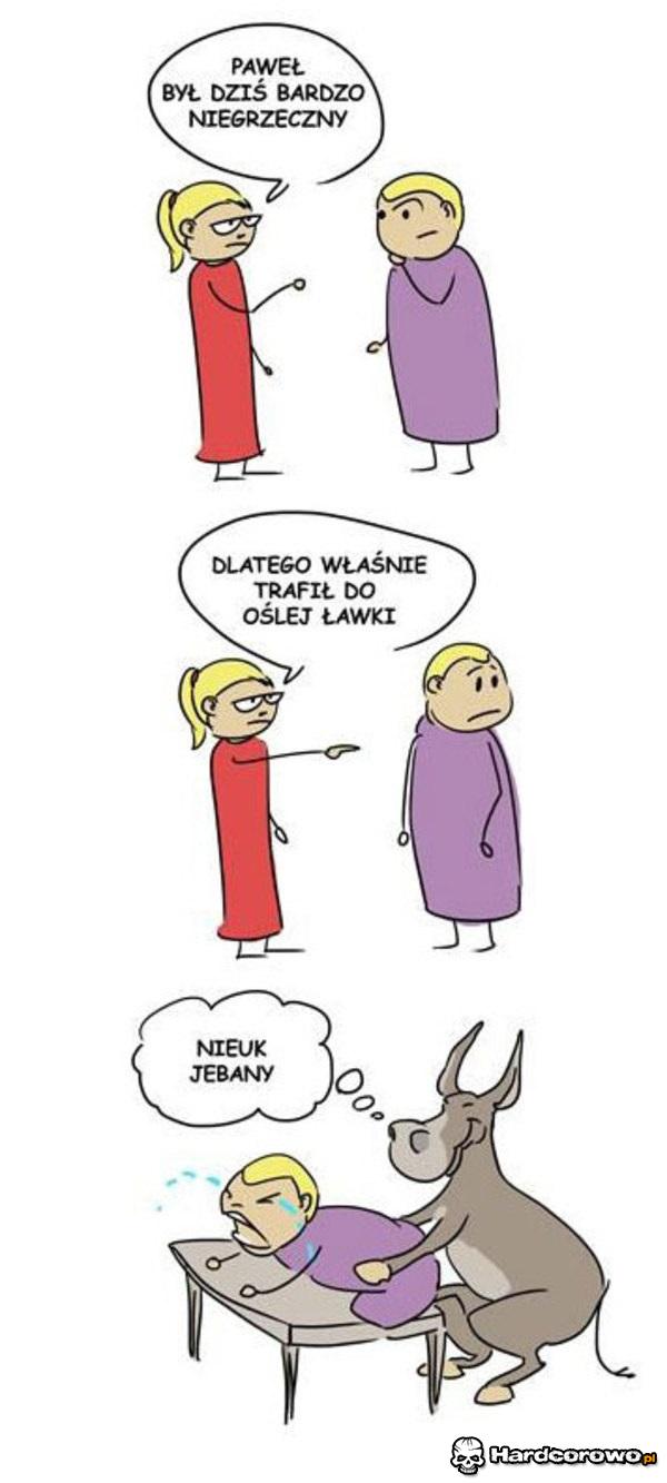 Niegrzeczny Paweł - 1