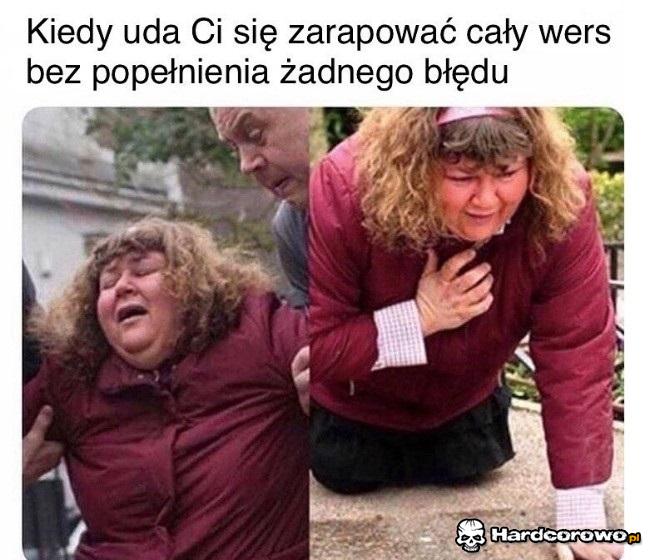 Kiedy uda Ci się zarapować wers - 1