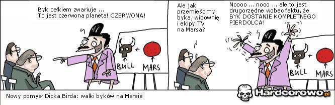 Walki byków na Marsie - 1