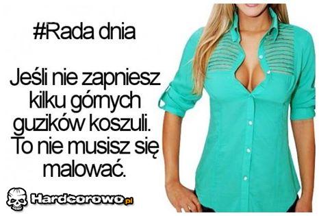 Rada dnia dla kobietek - 1