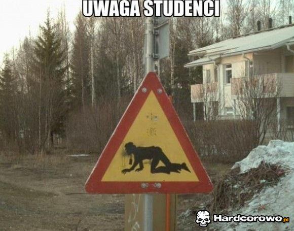 Uwaga studenci - 1