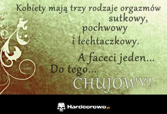 Rodzaje orgazmów  - 1