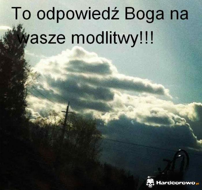 Odpowiedź boga - 1