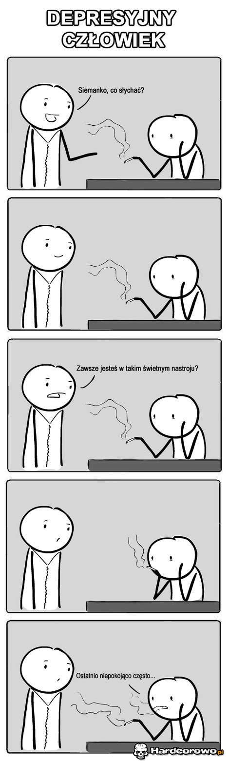 Depresyjny człowiek - 1