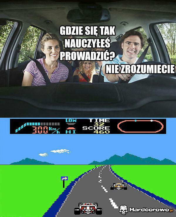 Gdzie się tak nauczyłeś prowadzić? - 1