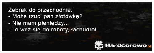 Żebrak do przechodnia - 1