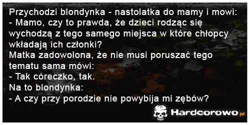 Przychodzi blondynka - 1