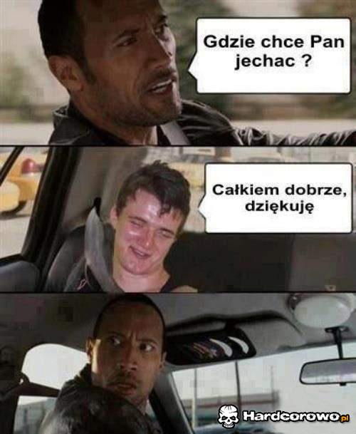 Gdzie Pan chce jechać? - 1